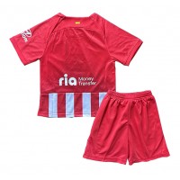 Dětský Fotbalový dres Atletico Madrid 2023-24 Domácí Krátký Rukáv (+ trenýrky)